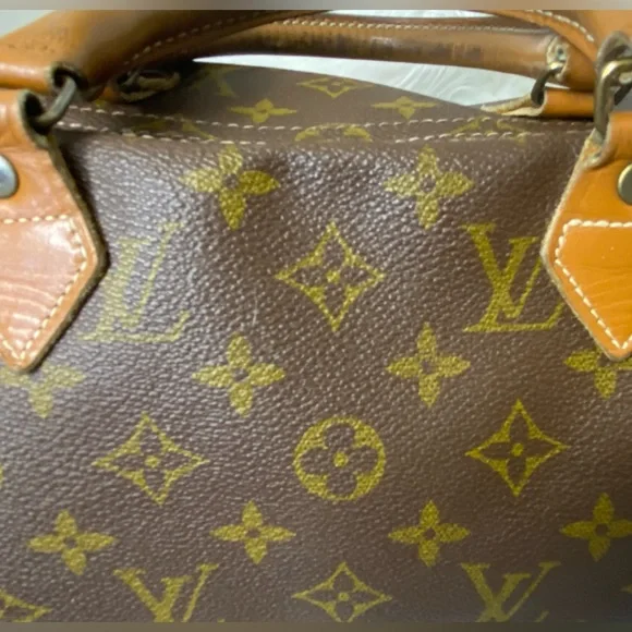 Rare Louis Vuitton Vintage (70s) Speedy Satchel By The French Company - Picture 11 of 17
